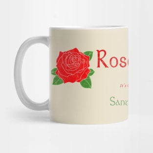 Rose of Shannon Motel Aged Logo Mug